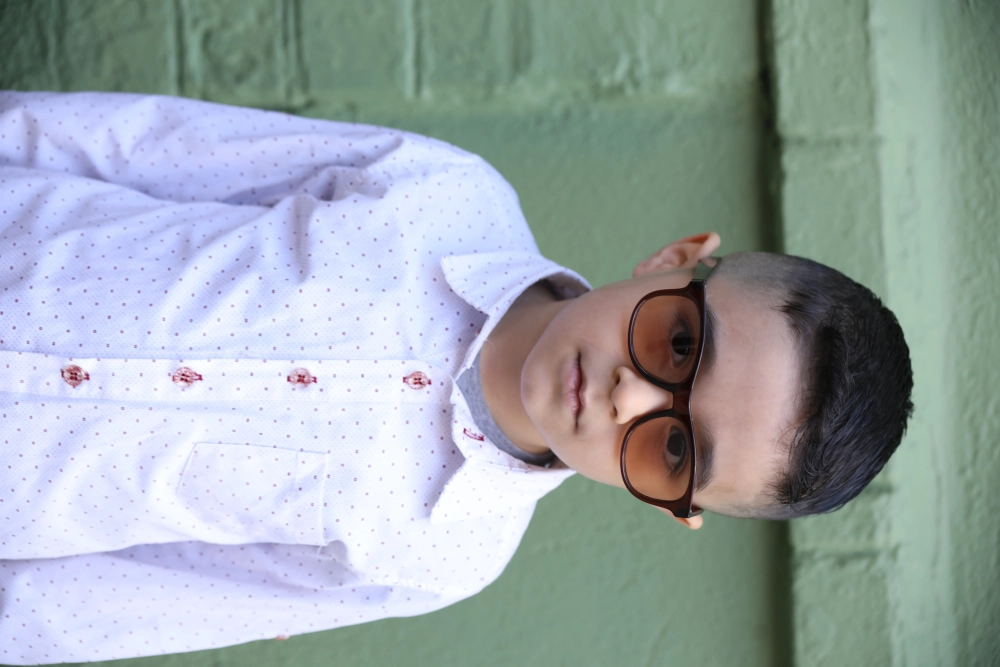 Çocuk  Kahve Rengi UV400 Güneş Gözlüğü