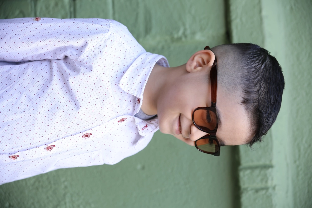 Çocuk  Kahve Rengi UV400 Güneş Gözlüğü