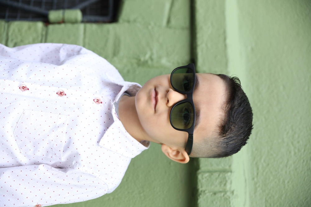 Çocuk Siyah Wayfarer UV400 Güneş Gözlüğü