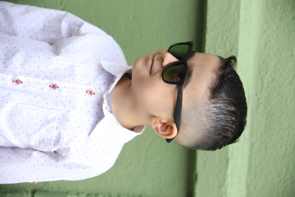 Çocuk Siyah Wayfarer UV400 Güneş Gözlüğü