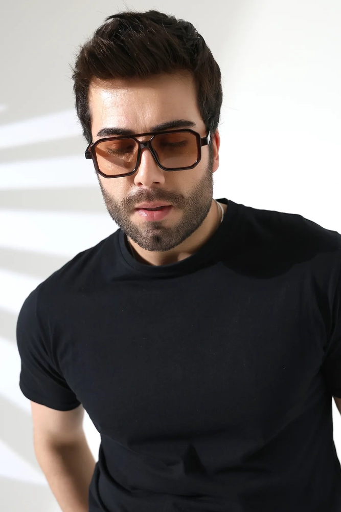 Erkek Retro Kare Güneş Gözlüğü 23001-1 c3