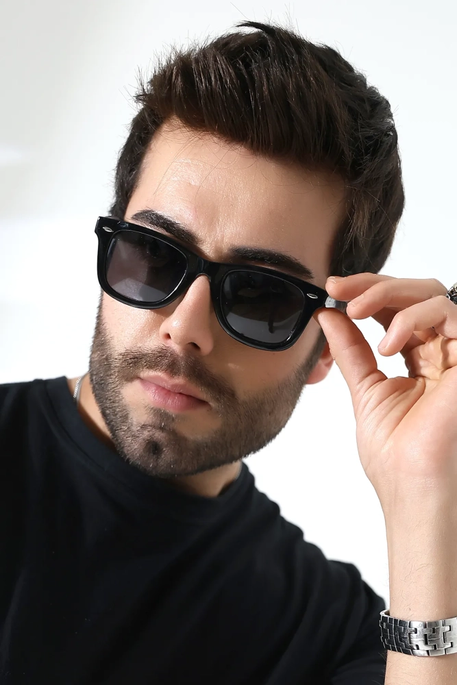 Erkek Wayfare Aksesuarlı Polarize Güneş Gözlüğü 23045-2 c0215 p