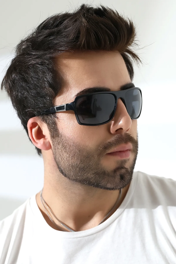 Erkek Wayfare Aksesuarlı Polarize Güneş Gözlüğü 23052 C2 P