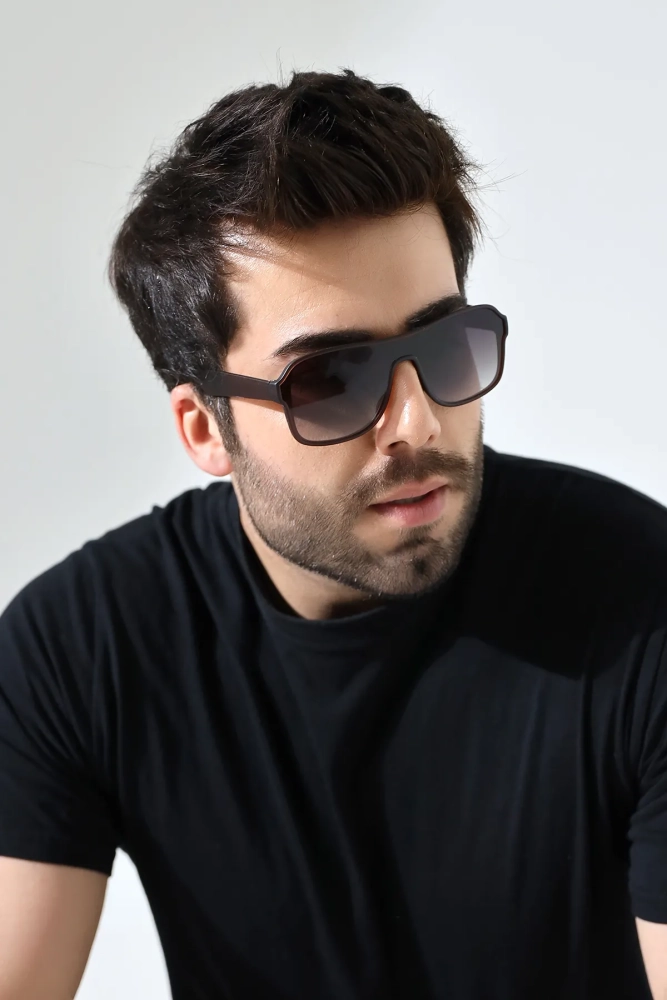 Erkek Yekpare Polarize Cam Güneş Gözlüğü 23039 C3 YK