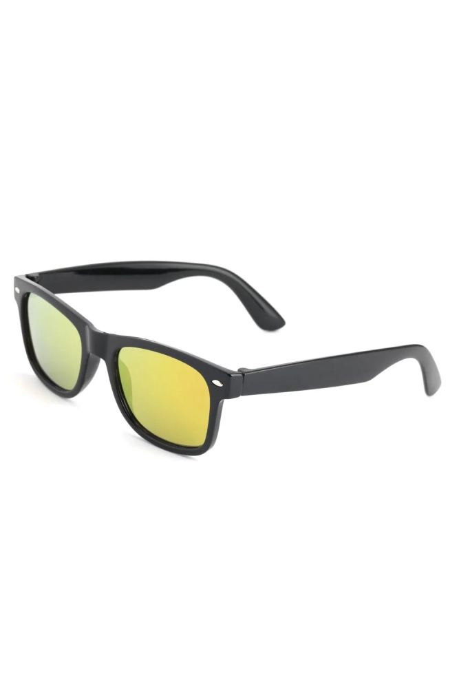 Kadın Kare Güneş Gözlüğü Aksesuarlı Siyah Renkli Cam 23045