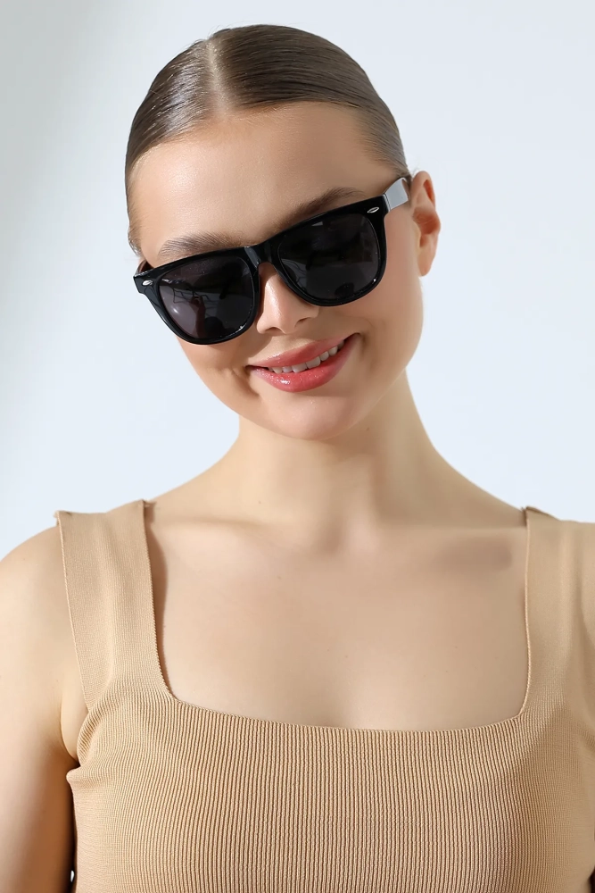 Kadın Wayfare Siyah Polarize Güneş Gözlüğü 23045-3 c2